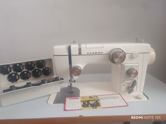 چرخ خیاطی ژانومه 802 استوک اصل ژاپن